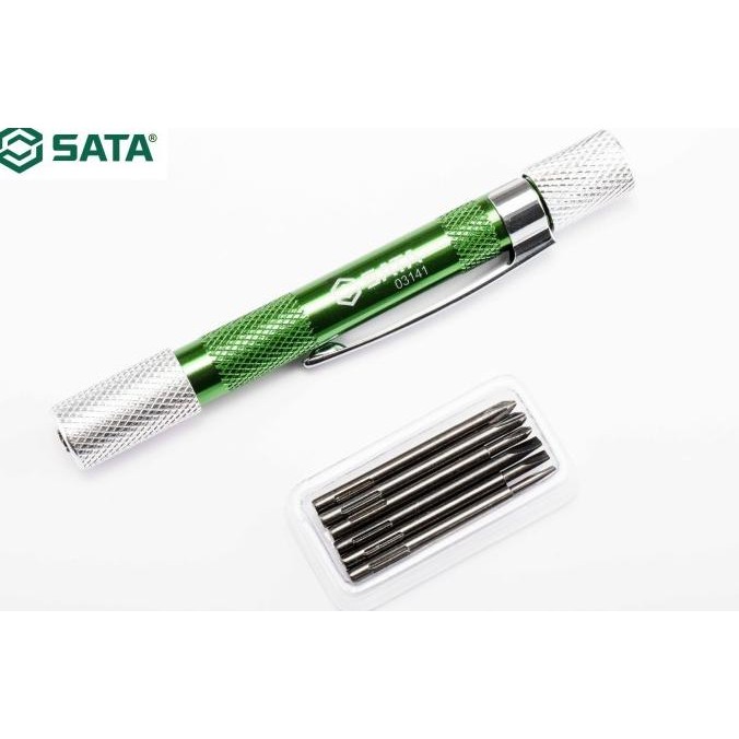 Miliki Obeng Presisi 03141 - 6Pc Precision Screwdrive Set Sl- & Ph+ Tip Sata