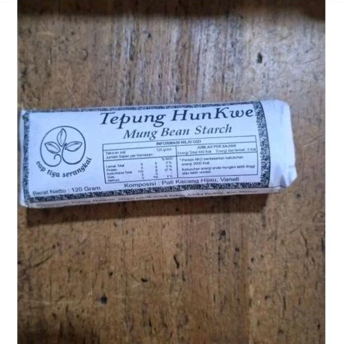 

Terlaris Tepung Hun Kwe Pati Kacang Hijau Cap Tiga Serangkai