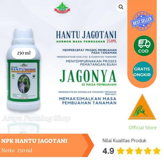 

Terlaris Npk Jagotani Hantu 250 Ml / Hormon / Pupuk Semua Jenis Tanaman