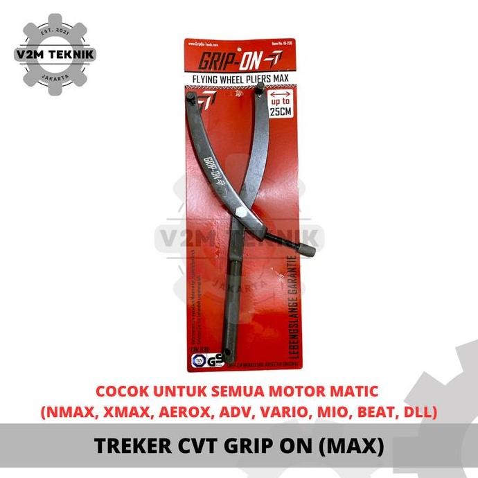 Miliki Treker Cvt Grip On Max / Kunci Treker Kopling Matic Cvt Universal Nmax Xmax Aerox Lexi Adv Va