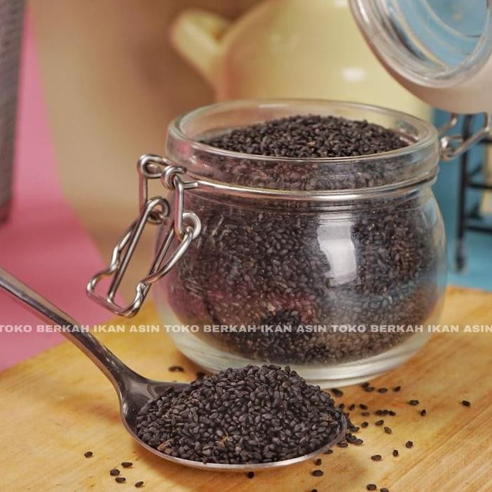 

Terlaris Biji Wijen Hitam 100Gr / Black Sesame Seeds