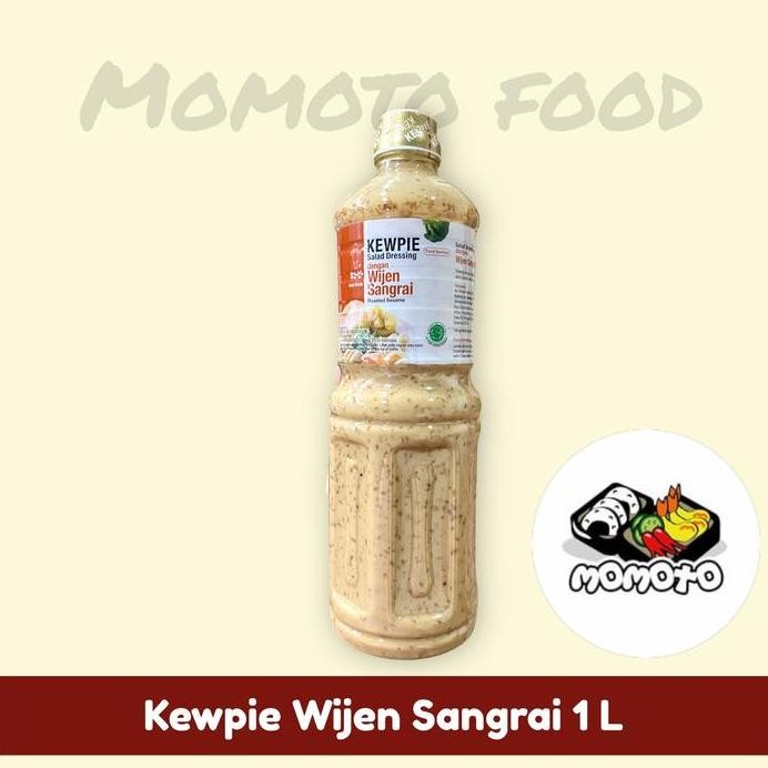 

Terlaris Kewpie Salad Dressing Roasted Sesame Wijen Sangrai 1L 1 Liter