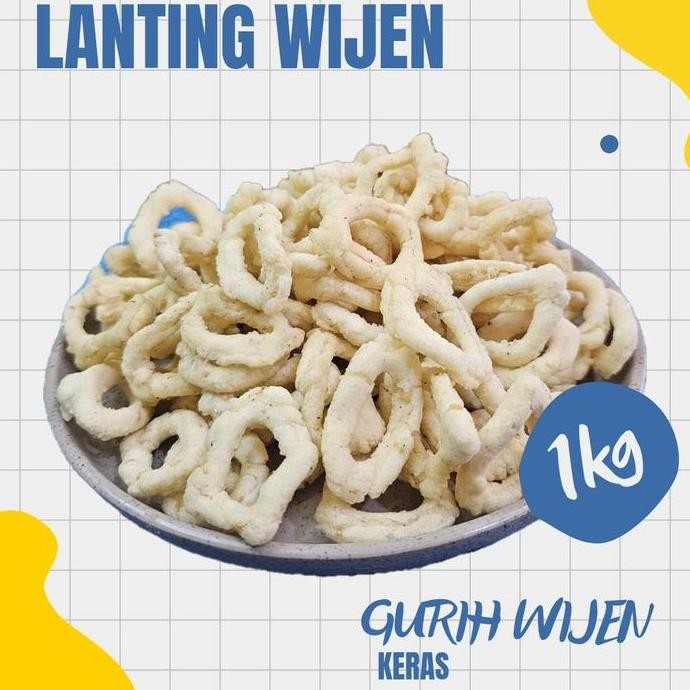 

Terlaris Lanting Getuk Rasa Wijen Keras Renyah Gurih Khas Purworejo Camilan Kering Makanan Food Snack Cemilan