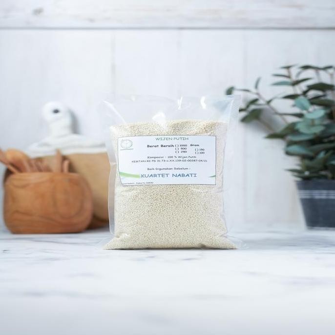 

Terlaris 500Gr Wijen Putih Mentah - Raw White Sesame Seeds