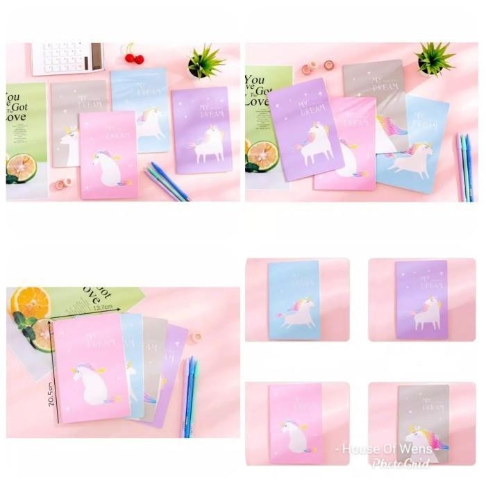 

Unicorn Book - Buku Tulis Unicorn