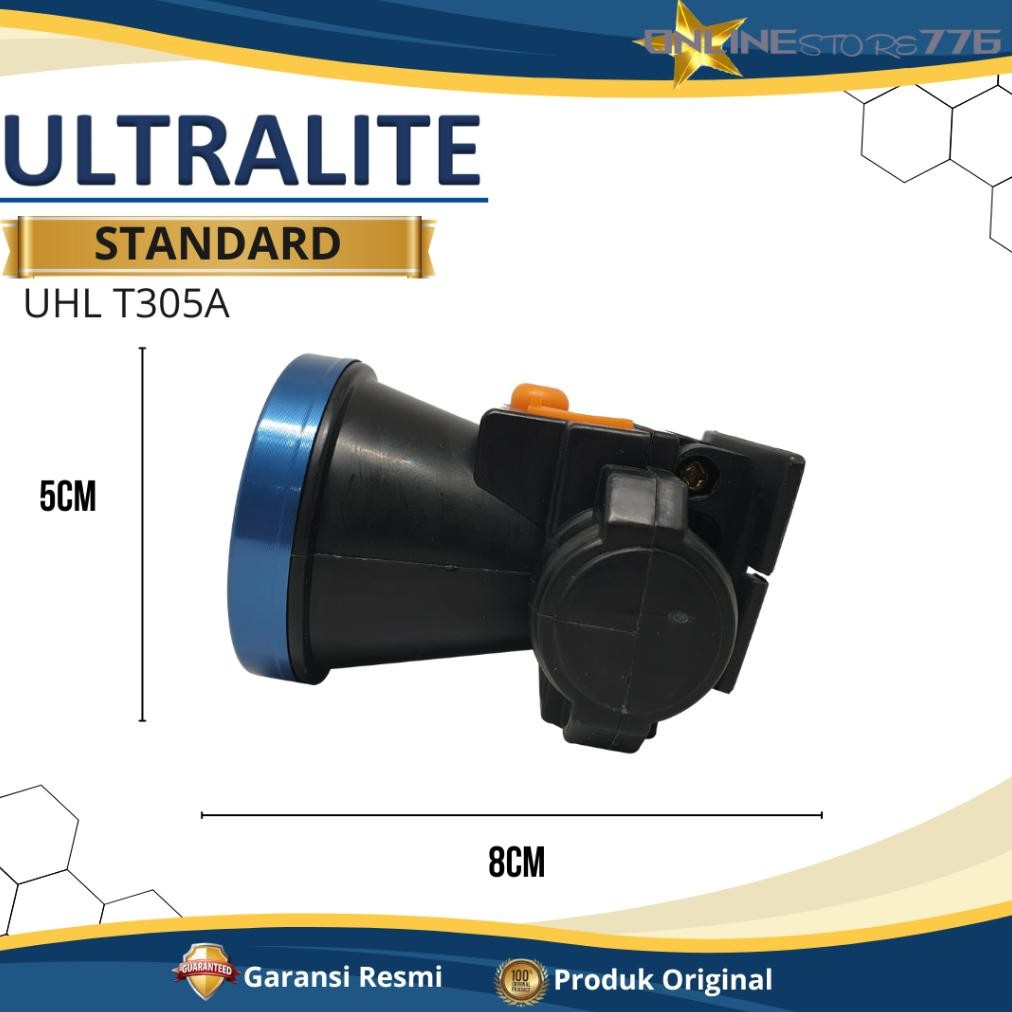 Ready Senter Kepala Ultralite / Senter Kepala Premium Berkualitas / Senter Kepala Cas Ulang / Senter