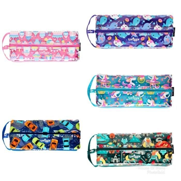 

Smiggle Whirl Junior Flip Zip Pencil Case - Tempat Pensil Smiggle