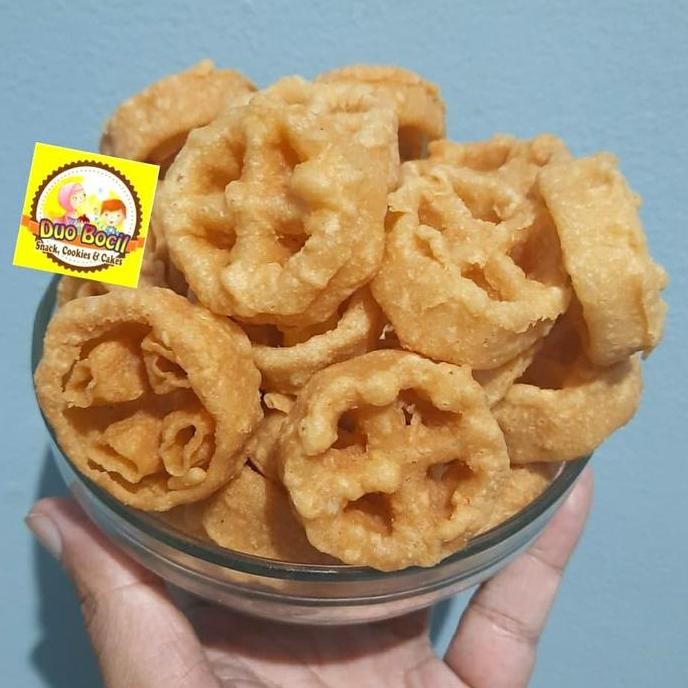 

Terlaris Kue Kembang Goyang Wijen Mini / Seroja 250 Gram