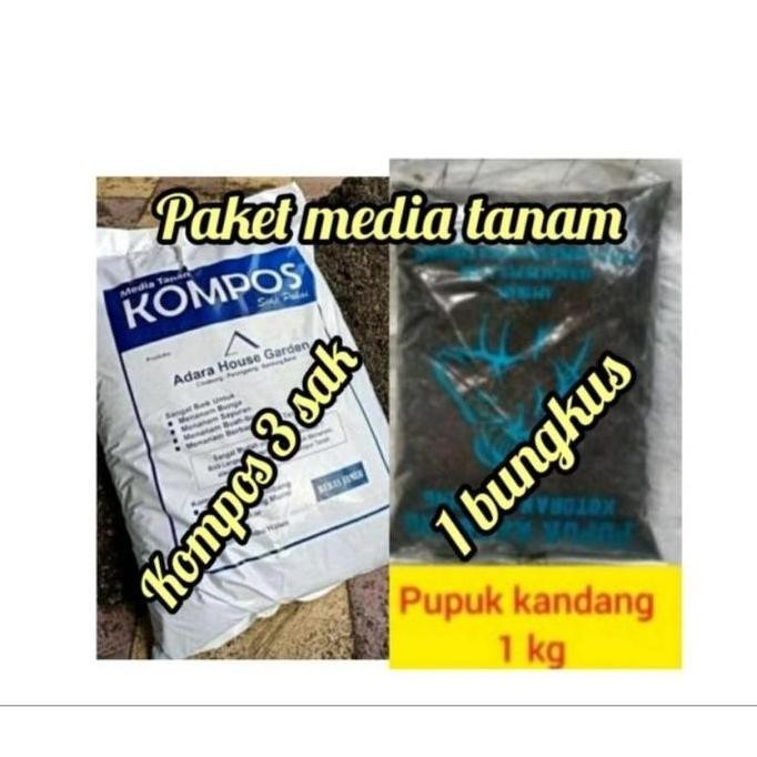

Terlaris Paket Kompos 3 Sak + Pupuk Kandang 1 Bungkus Media Tanam Pupuk Orgaik