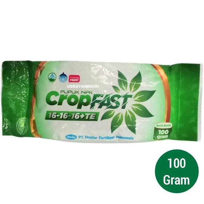 

Terlaris Pupuk Npk Cropfast 16-16-16+Te @100 Gram