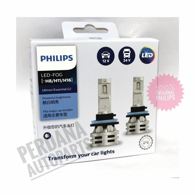 New PHILIPS Foglamp LED Agya Ayla Calya Sigra Original PHILIPS