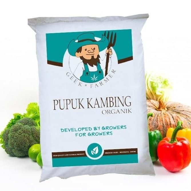 

Terlaris Ready Stok Pupuk Organik Kandang Kambing Halus Khusus Gosend Geek Farmer