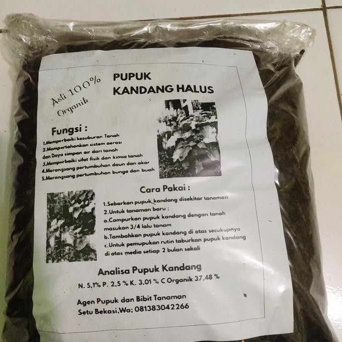 

Terlaris Pupuk Kandang Halus Berkualitas Organik