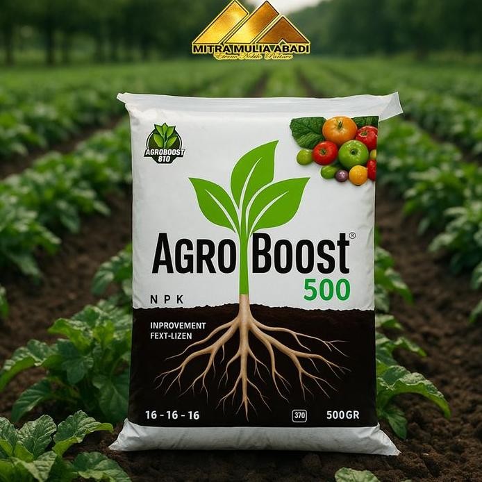 

Terlaris Agroboost Pupuk Npk Biru 16-16-16 Pupuk Pertanian Padat Kimia Penyubur Tanaman 500Gr Plant Fertilizer