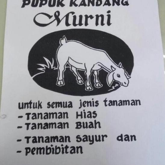 

Terlaris Pupuk Kandang Kambing Murni