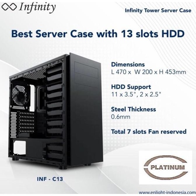 Casing PC Mining INFINITY C13 Case Server