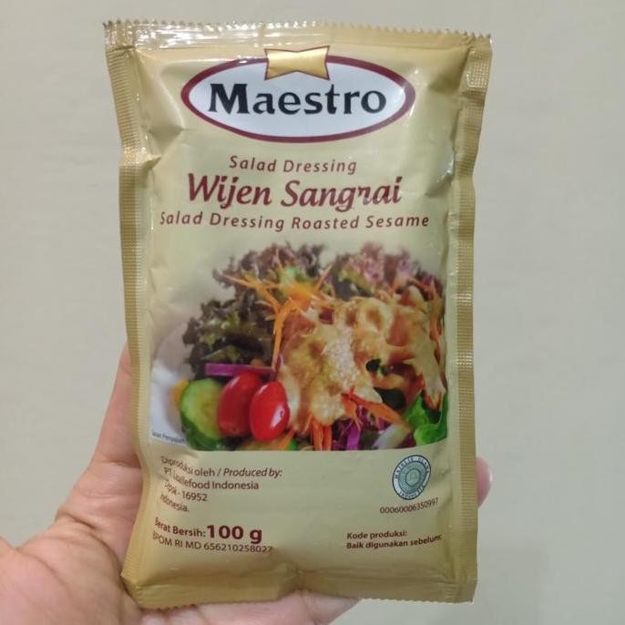 

Terlaris Salad Dressing Wijen Sangrai 100 Gram