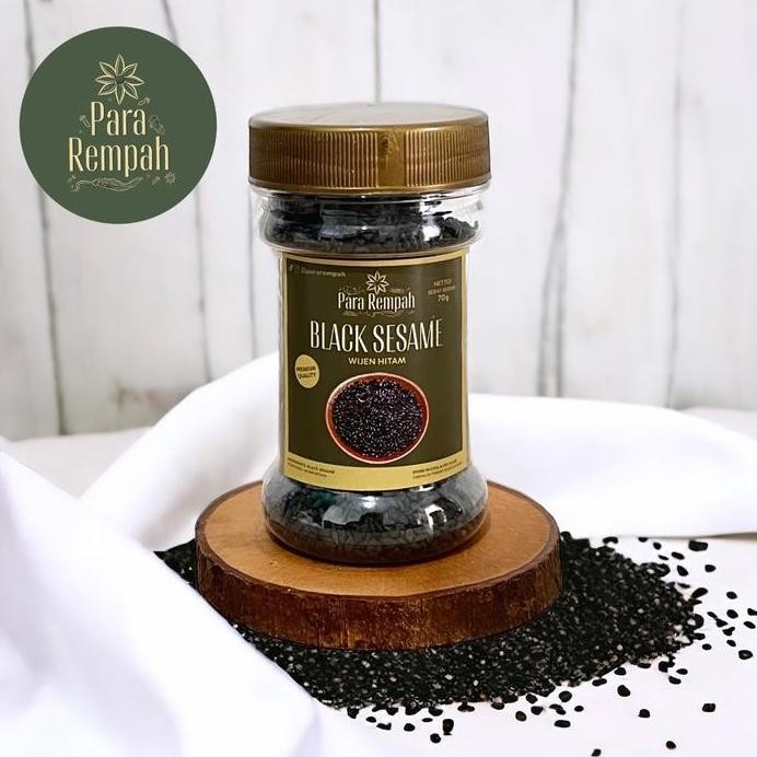 

Terlaris Black Sesame / Wijen Hitam/ Bumbu Masak Kue Dapur Premium / Para Rempah