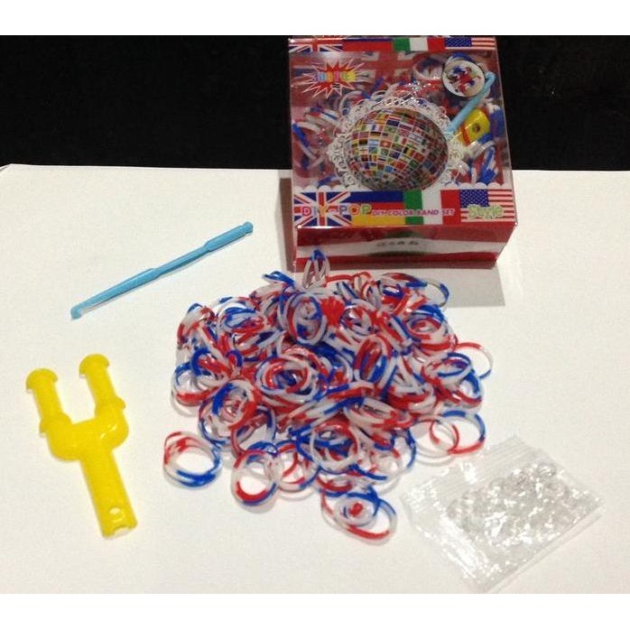 Terlaris Rainbow Loom Loomband Flag Import Bsh Temulawak Bibit Collagen Dr Pure