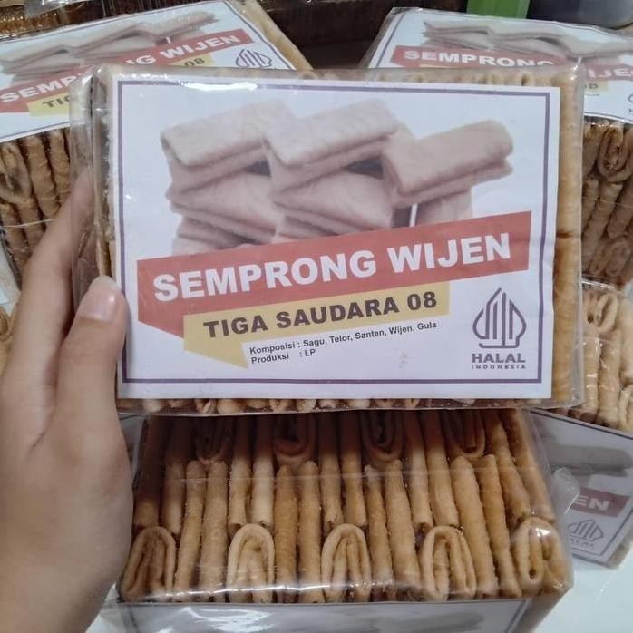 

Terlaris Semprong Wijen Lipat Kue Kering