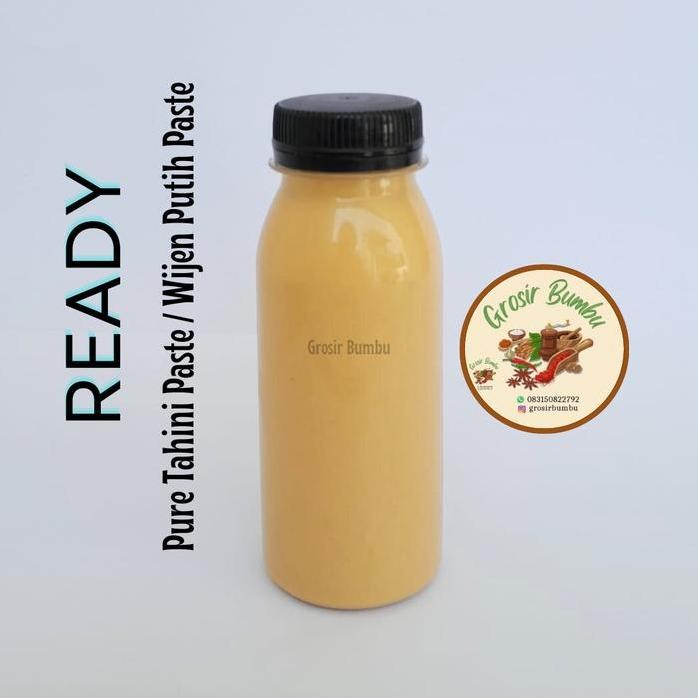 

Terlaris Ready Pure Tahini Paste 100Gram / Wijen Putih Paste
