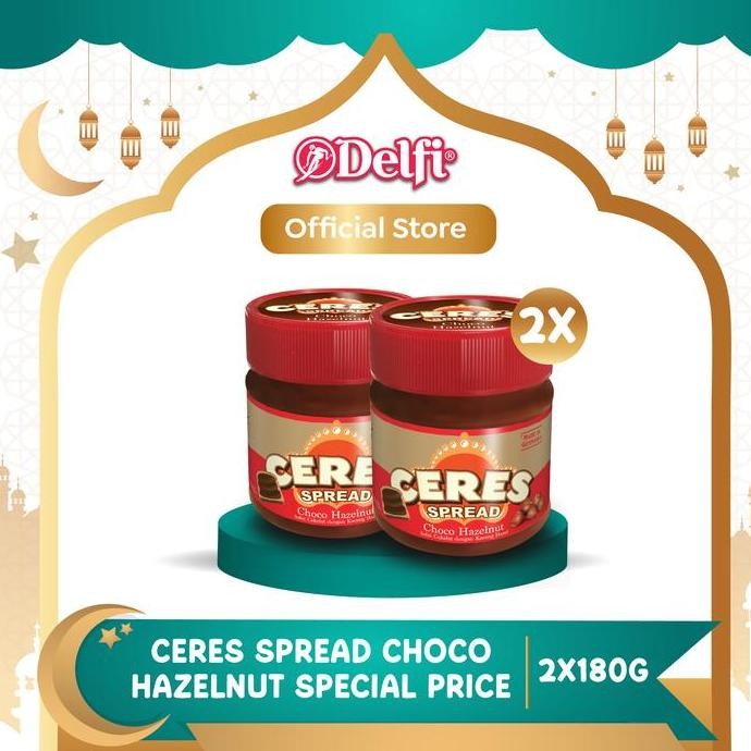 

Produk Baru!! [SPECIAL ] CeresSpreadSelaiChocoHazelnut180g