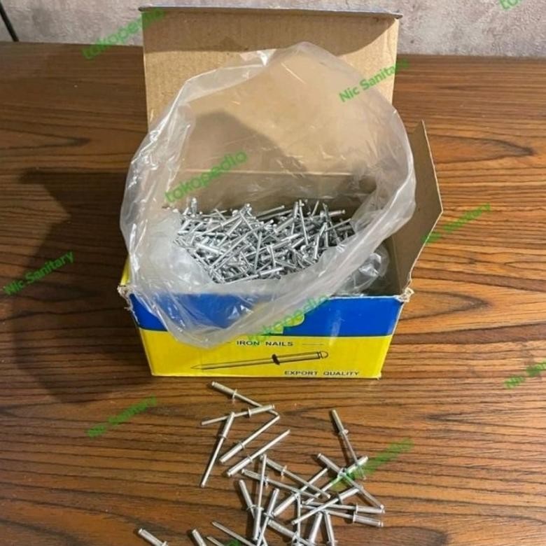 ND Paku Rivet 540 paku rivet 4 mm x 11 mm paku ripet 540 ( 1 kotak )