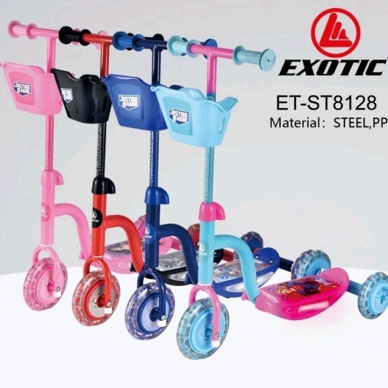 Scooter Otopet Otopet Skuter Anak Exotic ST 8128 8126 AST