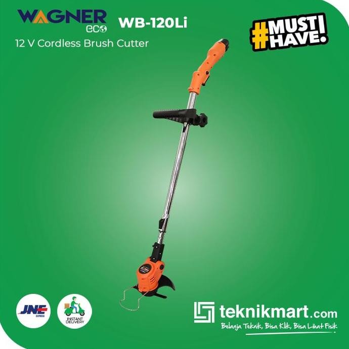 

Wagnereco Wb120-Li Cordless Brush Cutter 12V Fullset W/ Battery Original