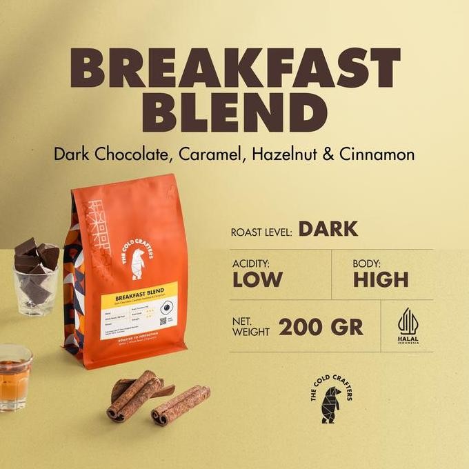 

BREAKFAST BLEND KOPI ARABIKA ARABICA COFFEE BIJI KOPI BUBUK TERMURAH