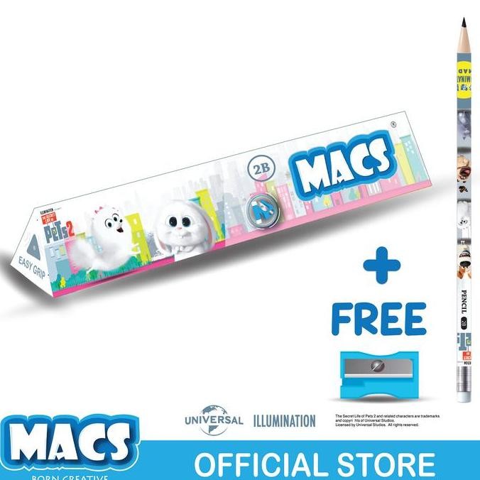 

Macs Paket Creative Paket Mewarnai Anak Pensil Warna Gel Crayon Pensil 2B Brush Pen Set Original