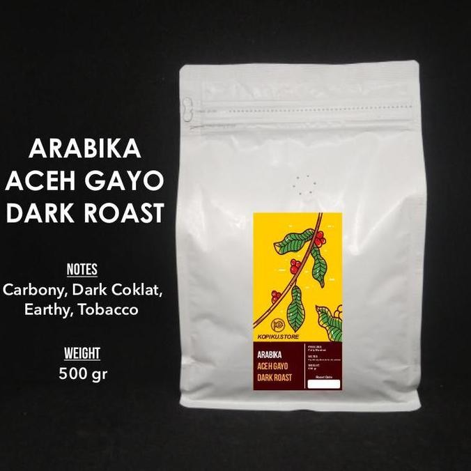 

ARABIKA DARK ROAST 500 GR - ES KOPI SUSU ACEH GAYO (BIJI/BUBUK) TERMURAH