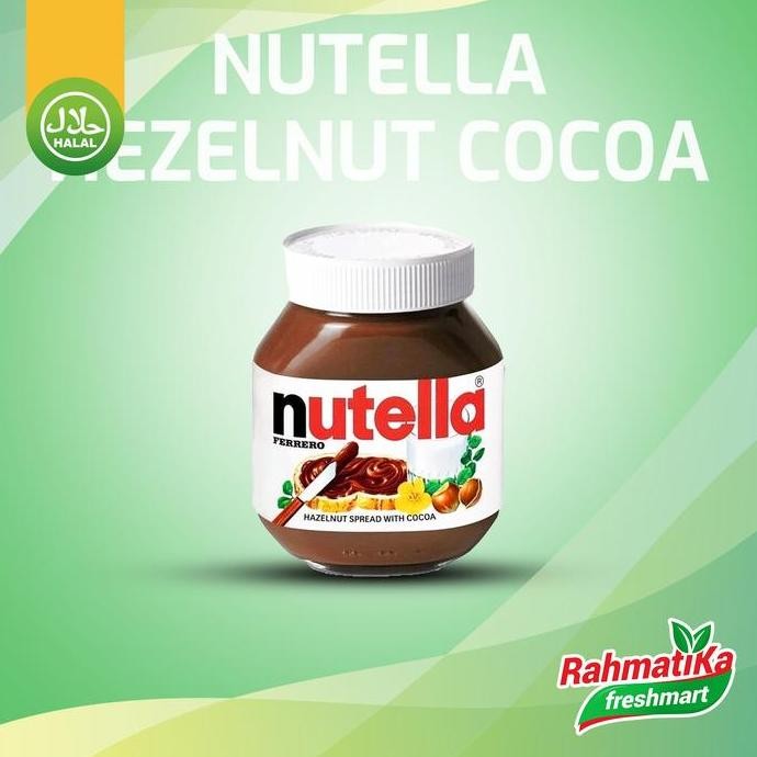 

Produk Baru!! Nutella Chocolate Hazelnut Spread Cocoa / Selai Coklat Hazelnut 200 gr