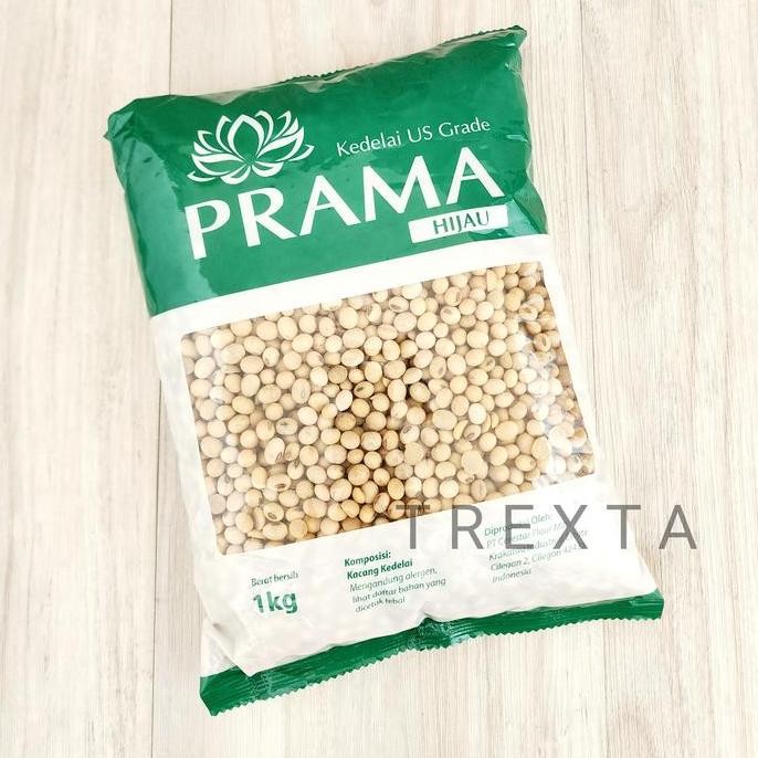 

Terlaris Kacang Kedelai Us Grade Prama Hijau 1 Kg