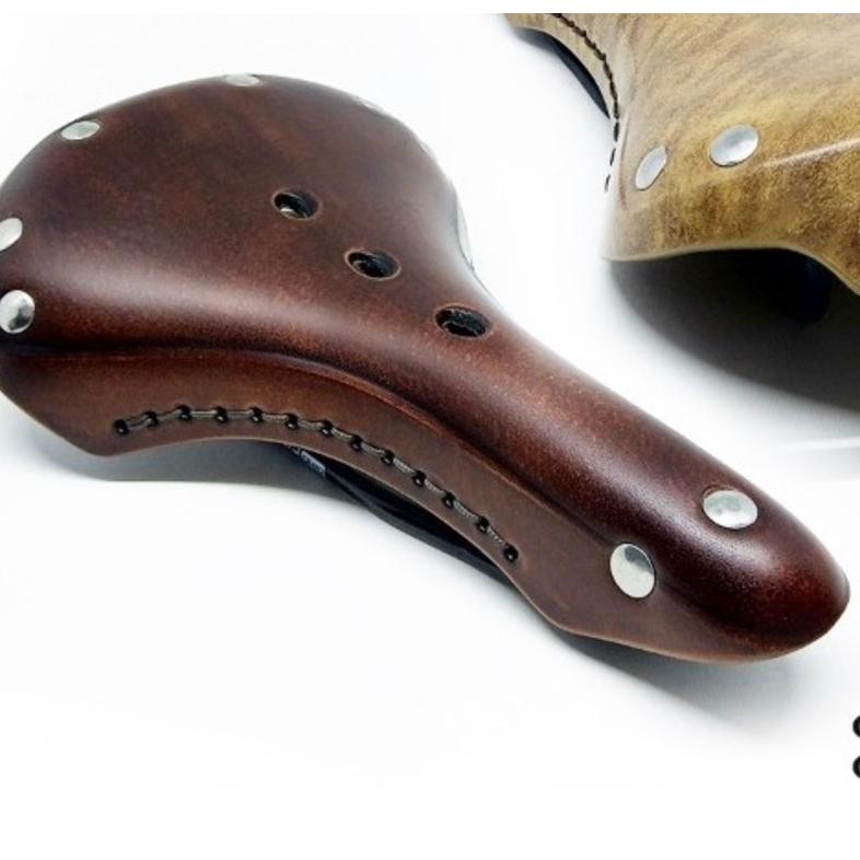 T. Gyes Saddle CL17 A 1 Brown type Classic Kayu kulit AST