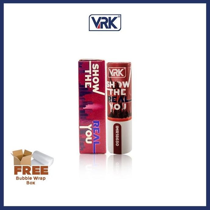 baterai vrk 2500mah battery 18650 ori -