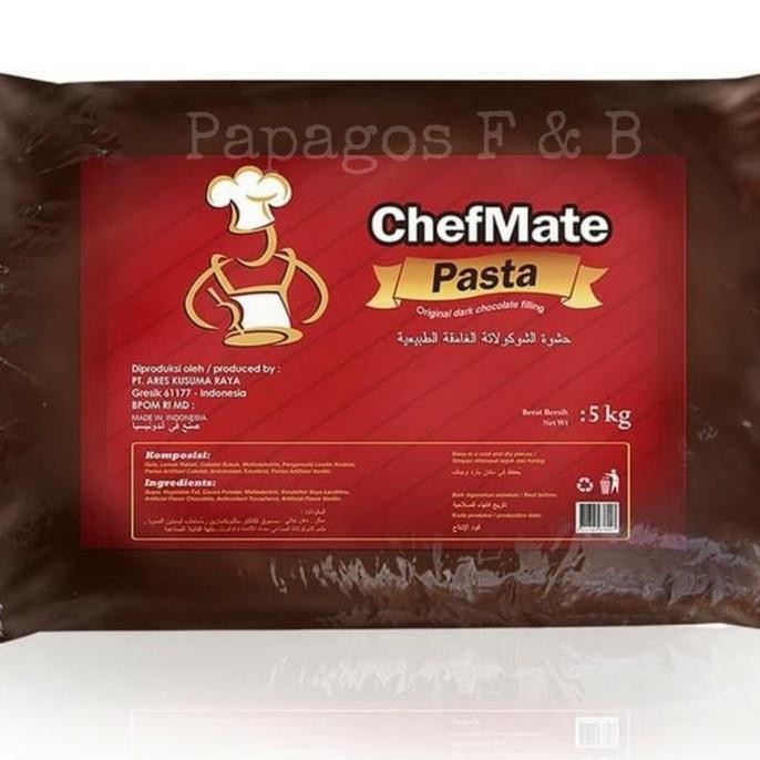 

Produk Baru!! Selai Coklat / Chefmate Dark Choco Pasta Filling repack 500 gr / gram