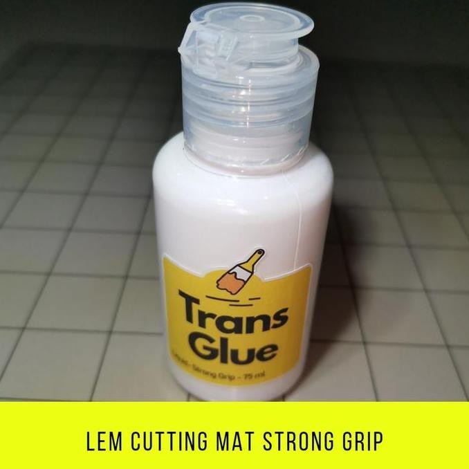 

baru lem cutting mat cair - trans glue