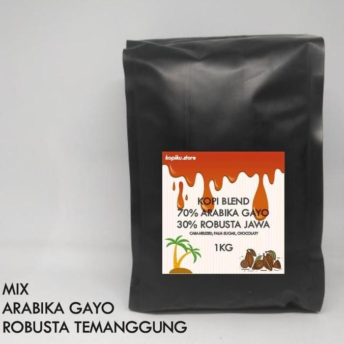 

KOPI ESPRESSO BLEND 70% ARABIKA 30% ROBUSTA 1KG - BIJI / BUBUK TERMURAH
