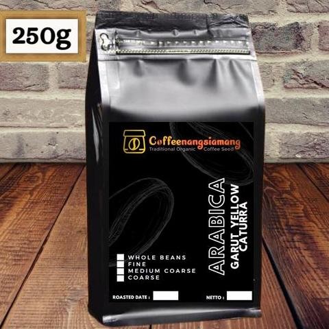 

KOPI ARABIKA GARUT YELLOW CATURRA 250G PREMIUM - (BIJI/GILING) TERMURAH