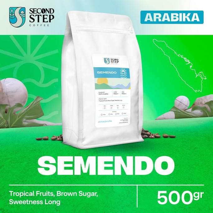 

BIJI KOPI BUBUK ARABIKA SEMENDO ARABICA COFFEE ROAST BEANS 500GR BEAN TERMURAH