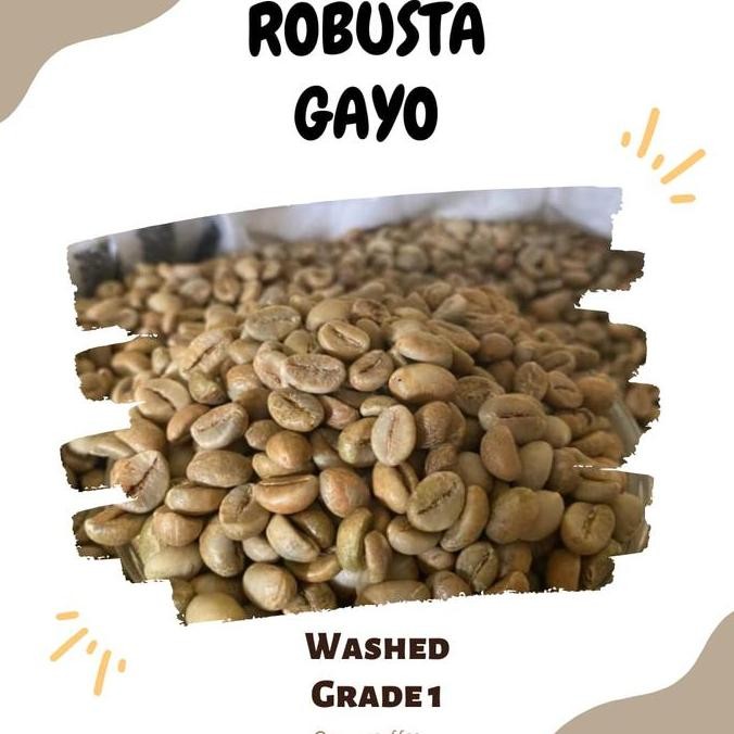 

GREEN BEAN / BIJI KOPI ROBUSTA ACEH GAYO - WASHED (GRADE 1) TERMURAH