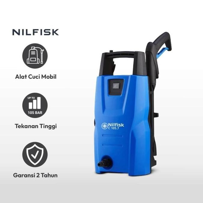 Nilfisk High Pressure Cleaner C105.7-6 Mesin Cuci Mobil Bertekanan