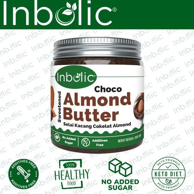 

Produk Baru!! Inbolic Sugar Free Chocolate Almond Butter | Selai Almond Cokelat Keto