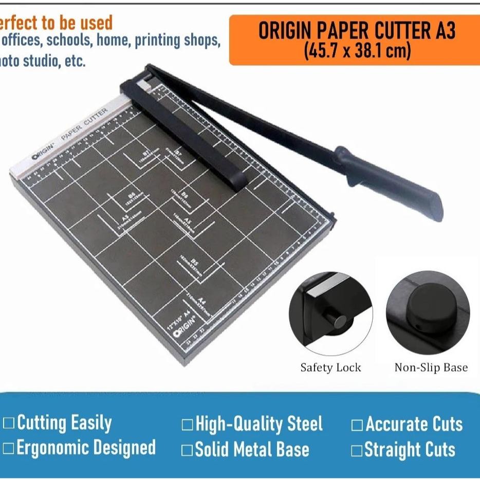 

Gin R Cutter A3R Dar Grey Alat Potong Erta Uuran A3