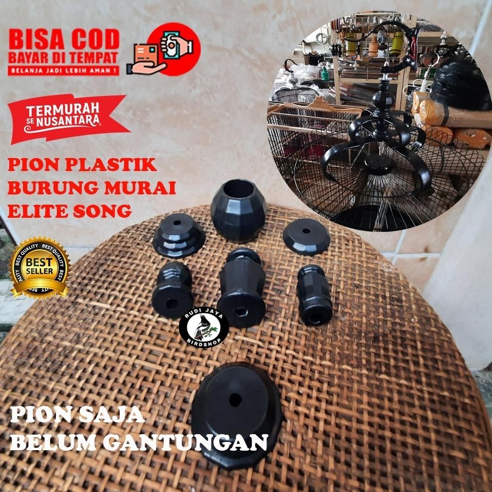 Et-98 D-54 Pion Murai Anis Elite Song 1 Pcs Isi 1 Set Bahan Plastik Pion Gantungan Cantolan Sangkar 