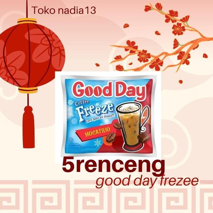 

[50pcs] good day freeze coffee atau 5renceng kopi good day freeze Gula Manis Minuman Bubuk
