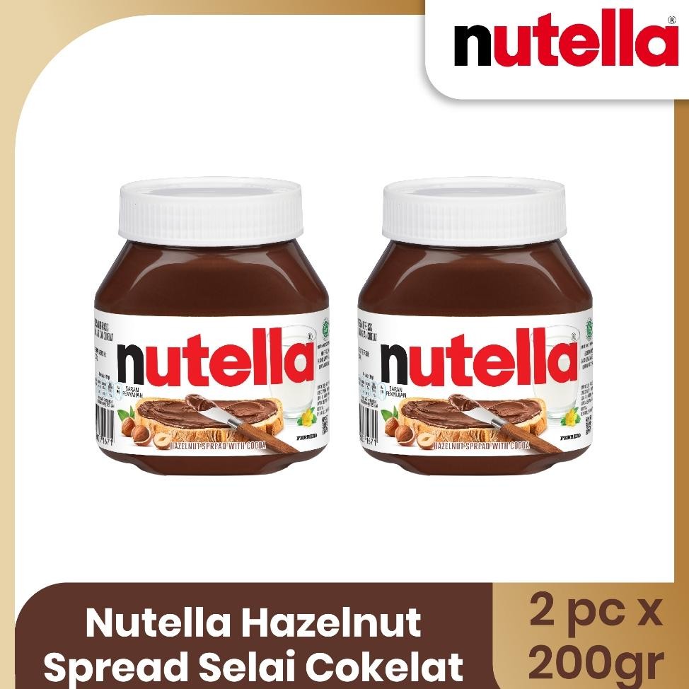 

Nutella Hazelnut Pread Elai Coelat 200Gr Twinpa