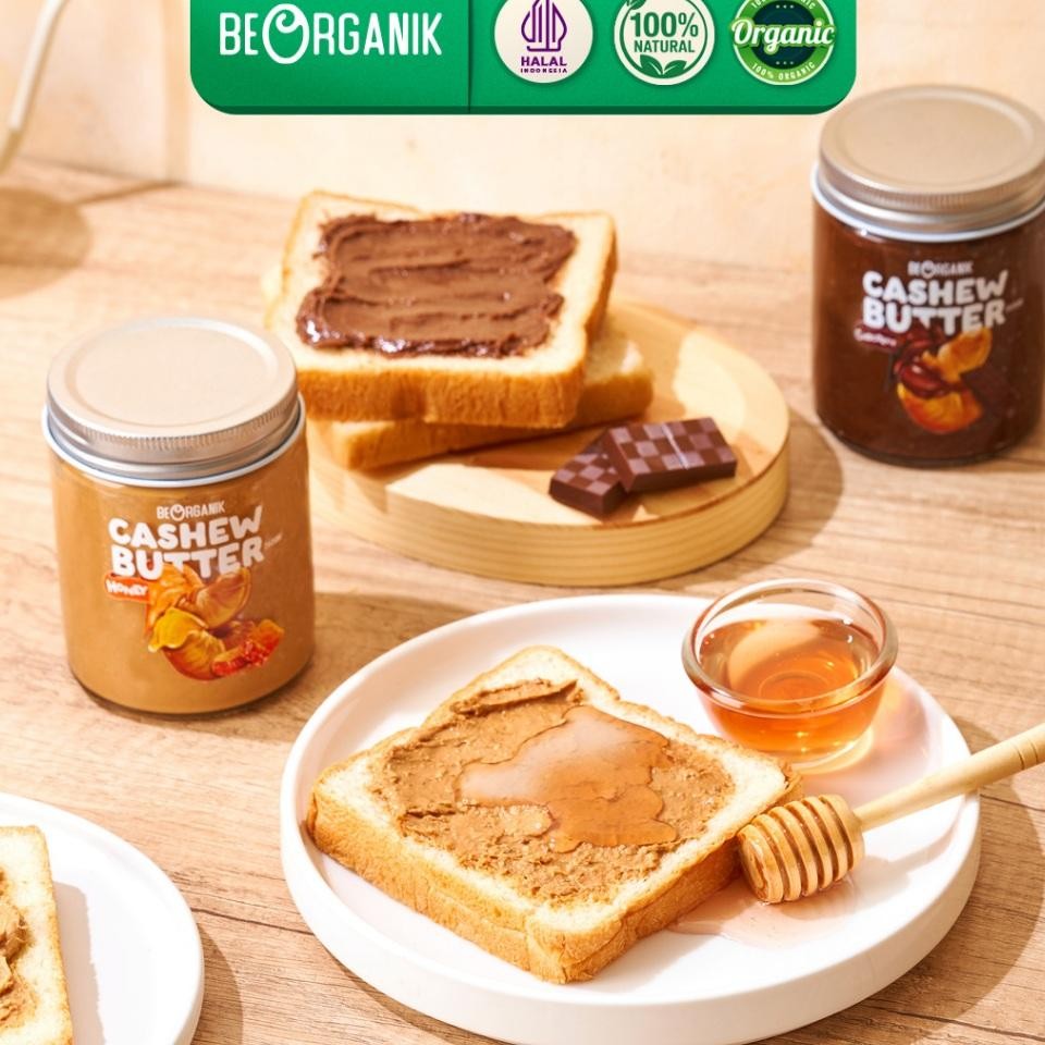 

Beorgani Roated Cahew Butter Elai Acang Mede 260Gr Unweetened Gluten Free Vegan