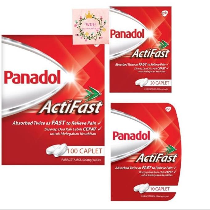 Panadol Actifast Original Import Malaysia